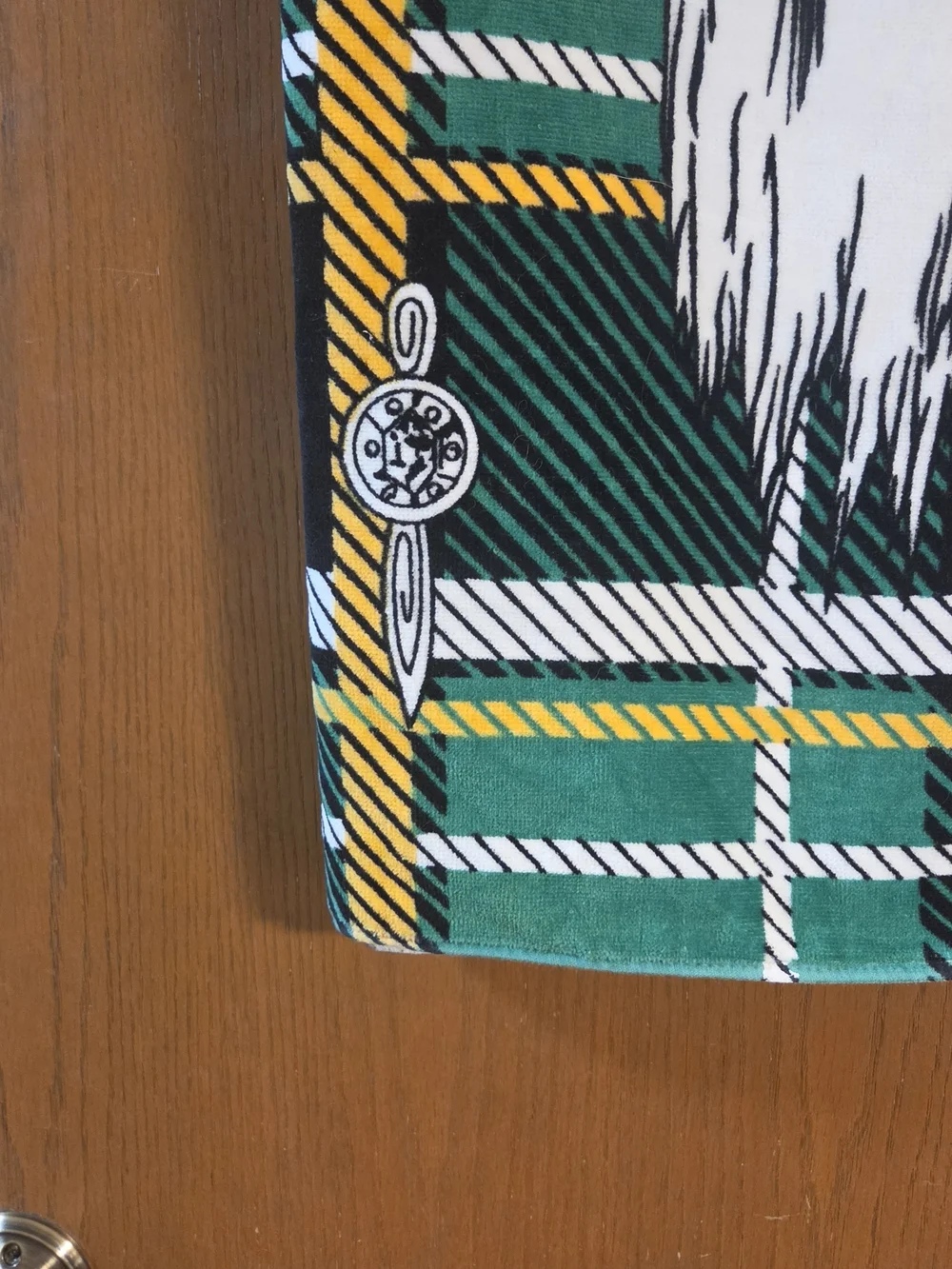 Green Plaid Instakilt Bath Towel 60